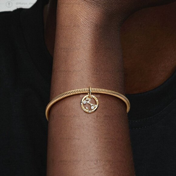 Pandora Pisces Zodiac Dangle Charm - Picture 5 of 6